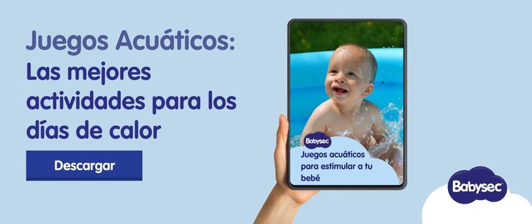 Descargá la guía de juegos acuáticos de Babysec